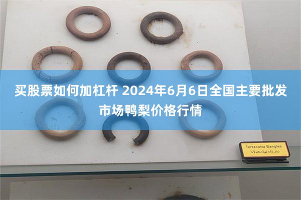 买股票如何加杠杆 2024年6月6日全国主要批发市场鸭梨价格行情