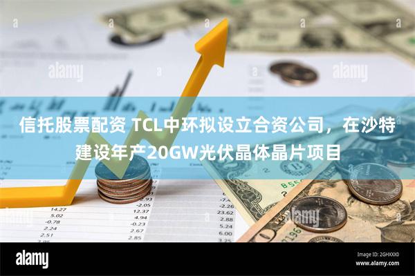 信托股票配资 TCL中环拟设立合资公司，在沙特建设年产20GW光伏晶体晶片项目