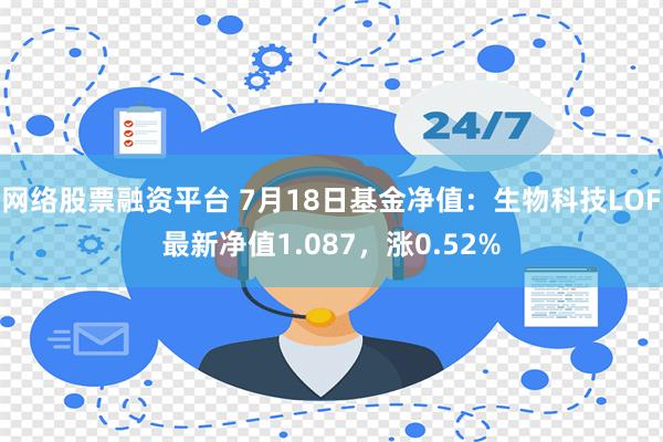 网络股票融资平台 7月18日基金净值：生物科技LOF最新净值1.087，涨0.52%