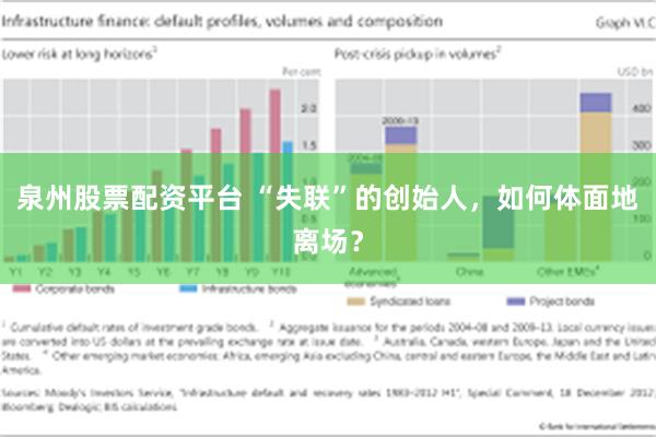 泉州股票配资平台 “失联”的创始人，如何体面地离场？