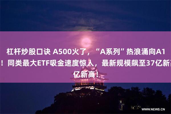 杠杆炒股口诀 A500火了，“A系列”热浪涌向A100！同类最大ETF吸金速度惊人，最新规模飙至37亿新高！