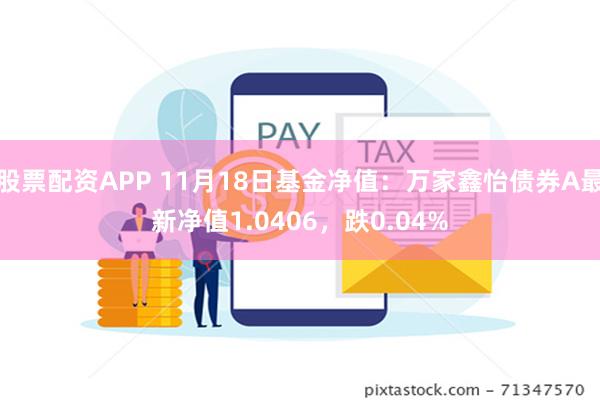 股票配资APP 11月18日基金净值：万家鑫怡债券A最新净值1.0406，跌0.04%